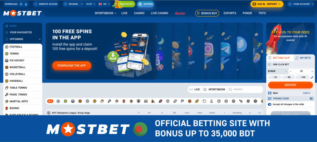 Mostbet Bangladesh safe legal online casino
